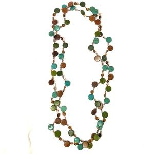 Earth tone necklace